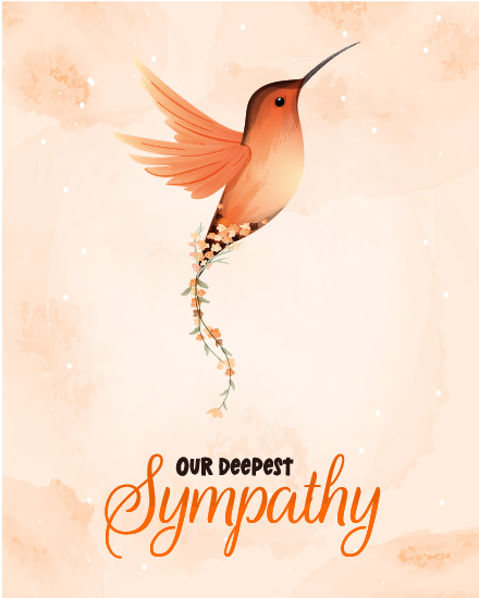 our deepest sympathy cards with group greeting 
