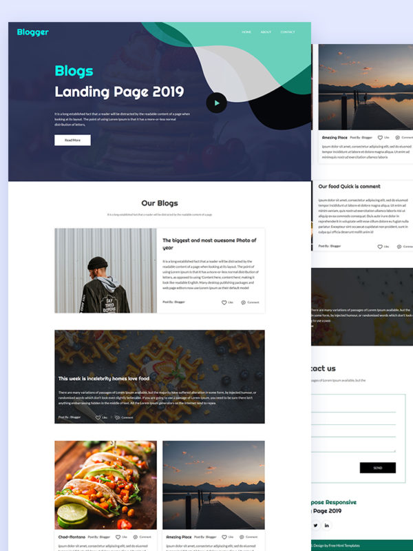 web template